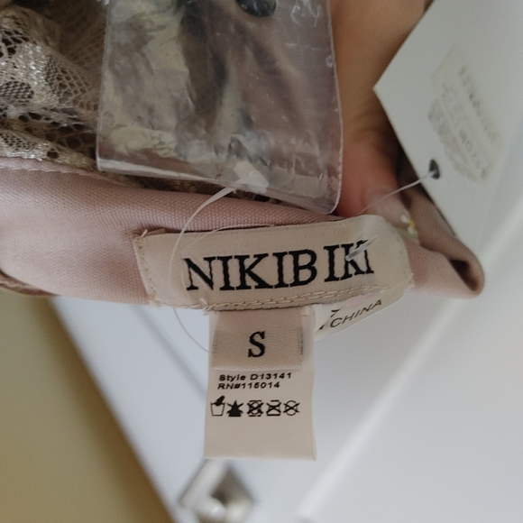 Beige Lace Dress by NikiBiki - Picture 6 of 6